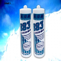 廠家直銷美日新883中性硅酮玻璃膠耐候膠密封膠填縫粘結(jié)門窗鋁板